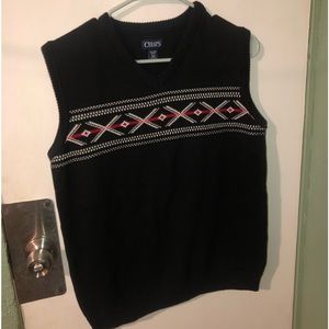 Chaps sweater vest size xl